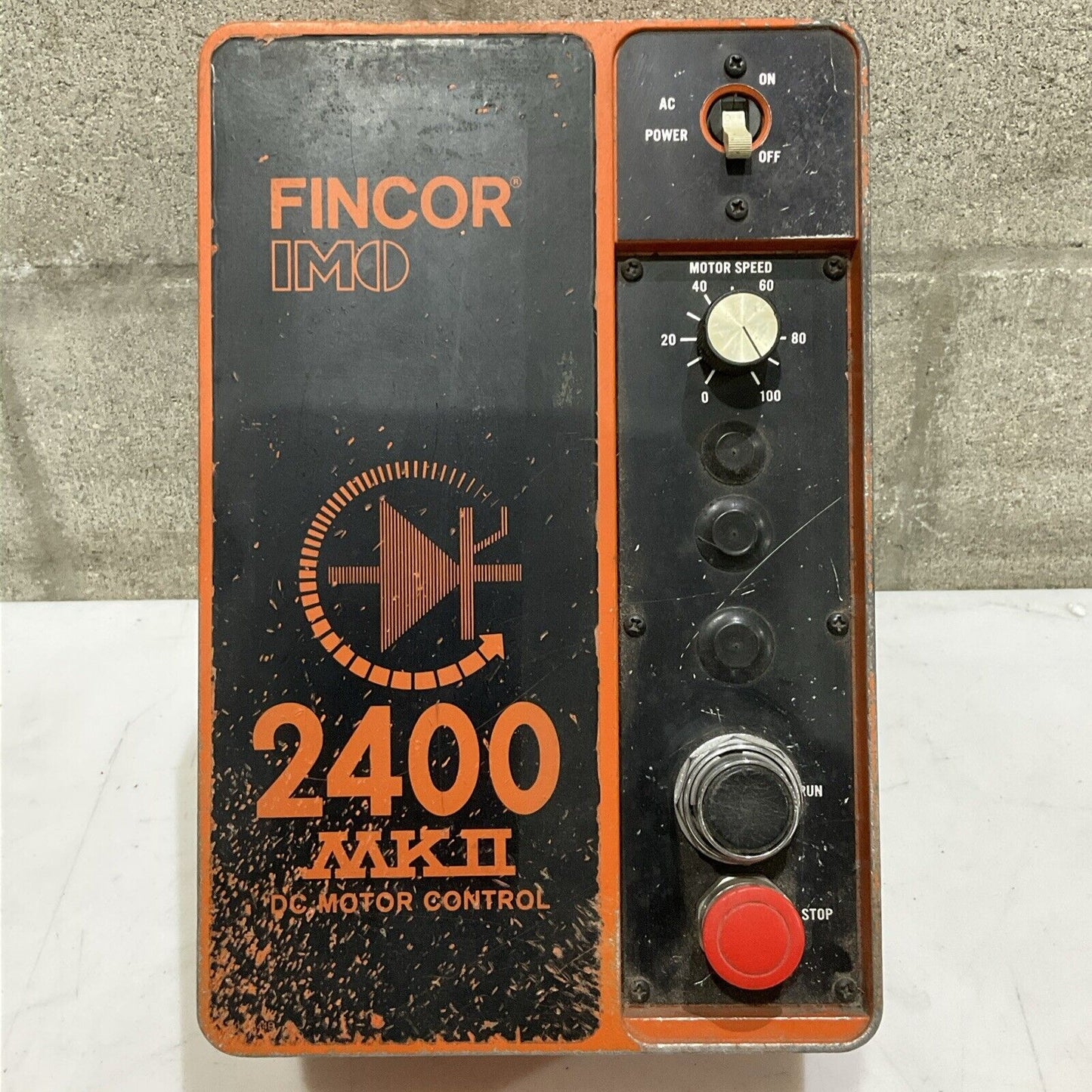 FINCOR 2402 2400 MKII DC MOTOR THERMALGUARD CONTROL 230/115V 50/60HZ RM6