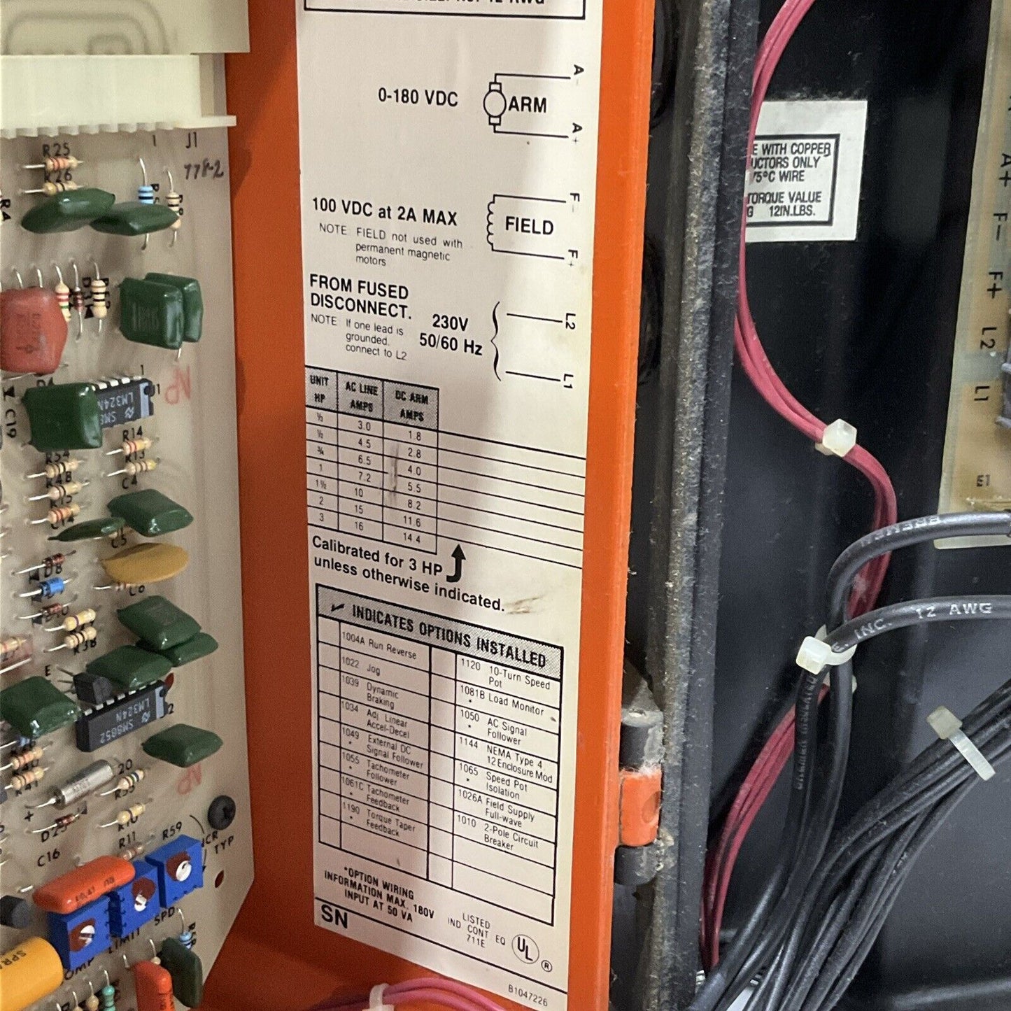 FINCOR 2402 2400 MKII DC MOTOR THERMALGUARD CONTROL 230/115V 50/60HZ RM6