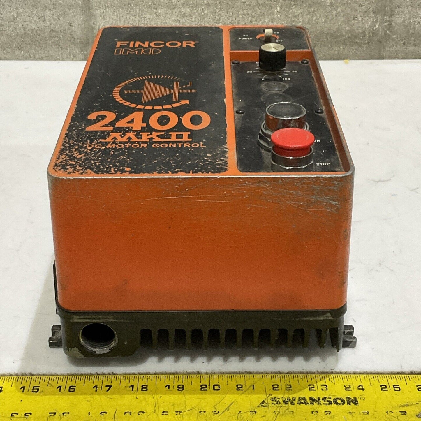 FINCOR 2402 2400 MKII DC MOTOR THERMALGUARD CONTROL 230/115V 50/60HZ RM6