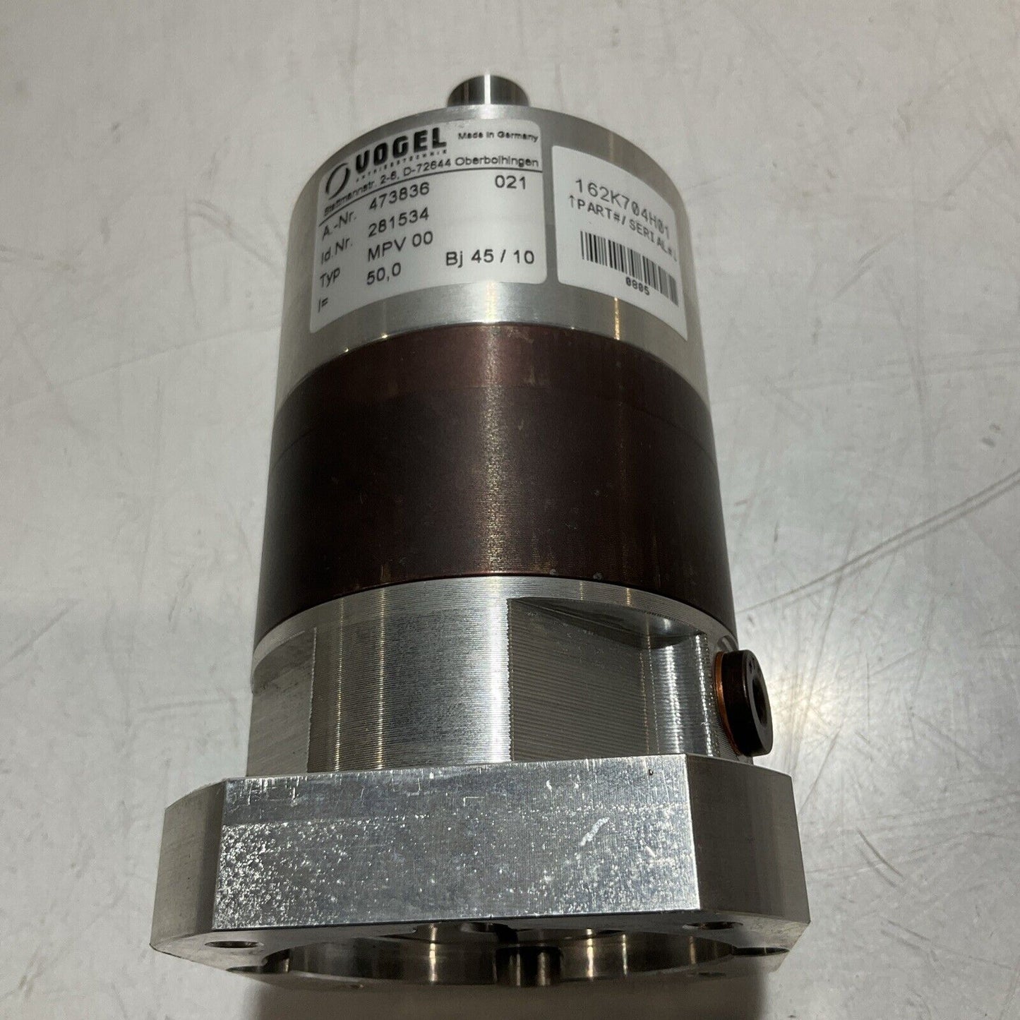 VOGEL MPV00 473836 281534 GEAR REDUCER 50,0 U3S