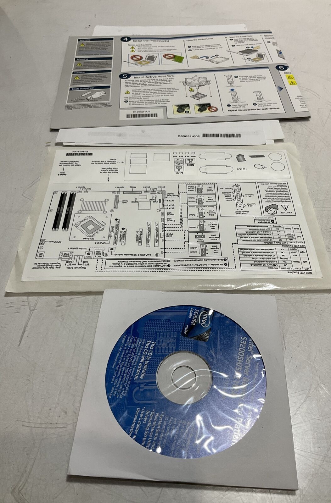 INTEL  S3210H SERVER BOARD  U3S