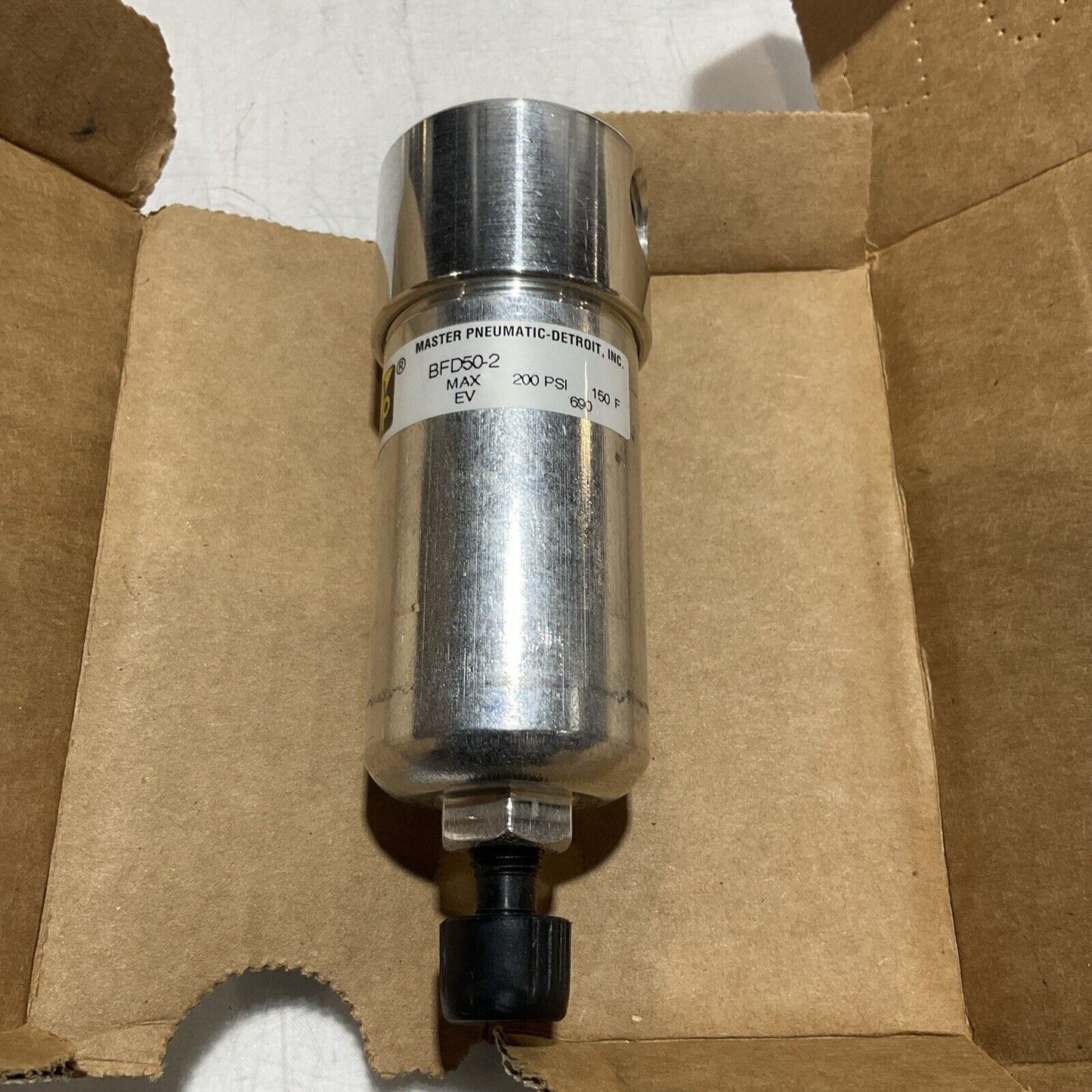 MASTER PNEUMATIC BFD50-2 MINI AID FILTER 1/4IN 200PSI U3S