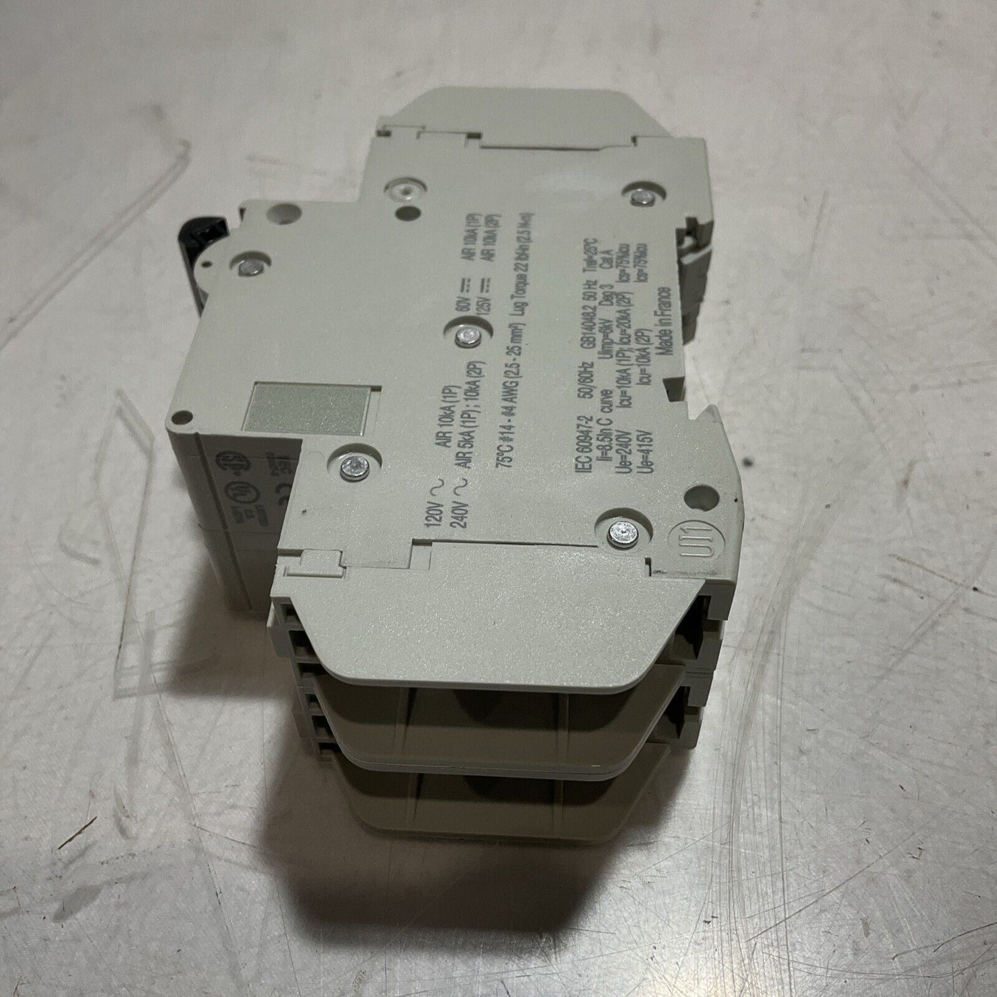 SCHNEIDER ELECTRIC 60141 MINI CIRCUIT BREAKER 6A 240V C60 U3S