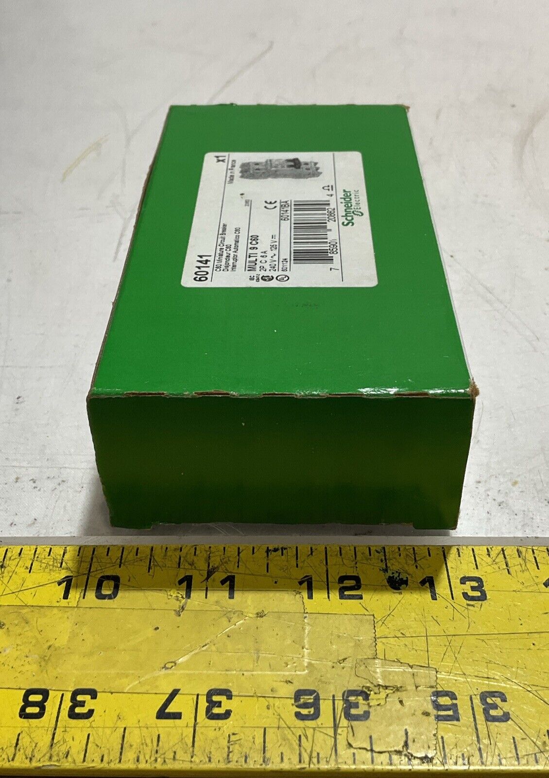 SCHNEIDER ELECTRIC 60141 MINI CIRCUIT BREAKER 6A 240V C60 U3S