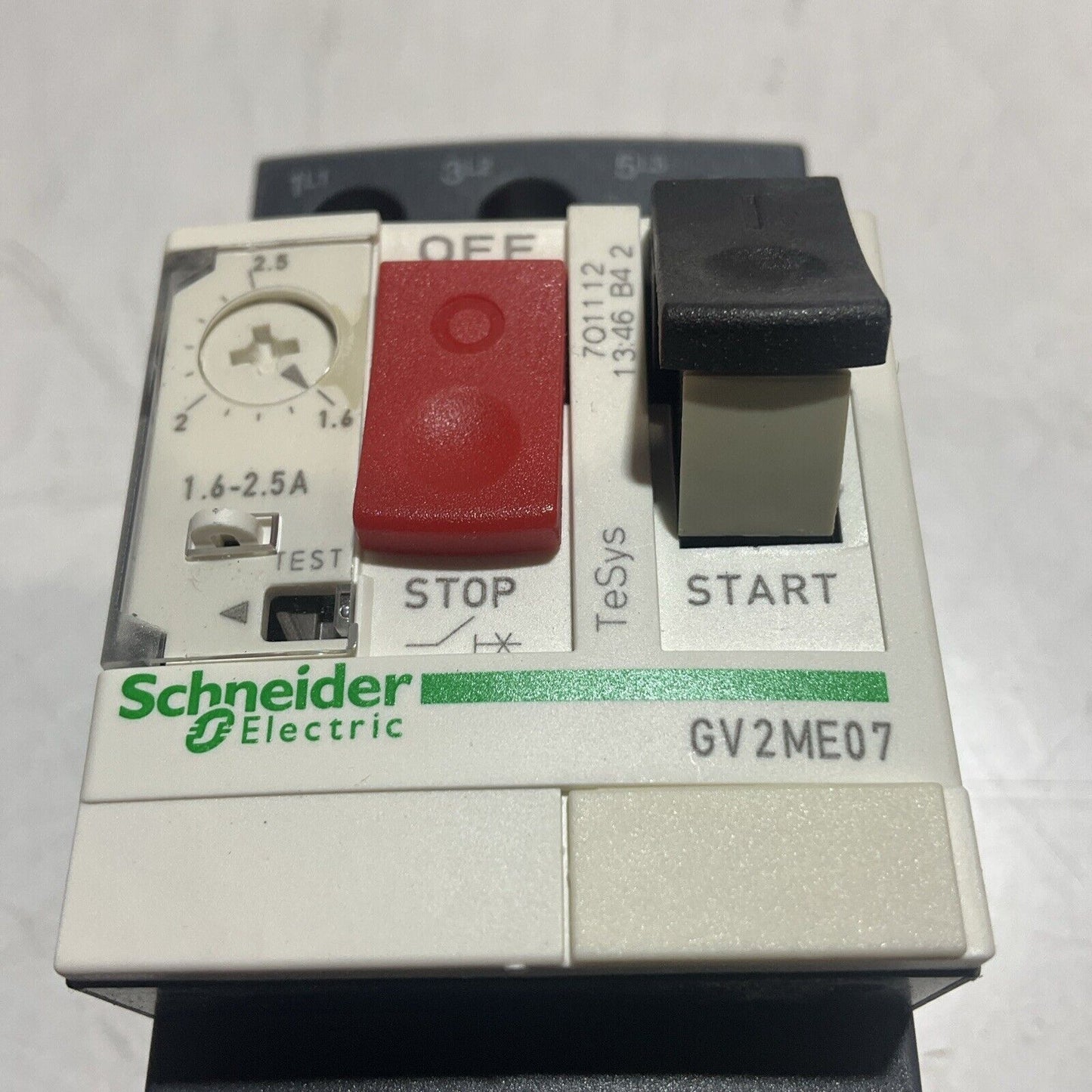 SCHNEIDER ELECTRIC GV2ME07 MOTOR CIRCUIT BREAKER 1.6-2.5A U3S