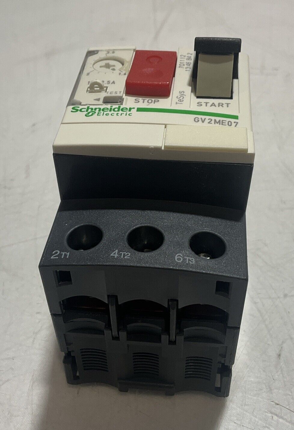 SCHNEIDER ELECTRIC GV2ME07 MOTOR CIRCUIT BREAKER 1.6-2.5A U3S