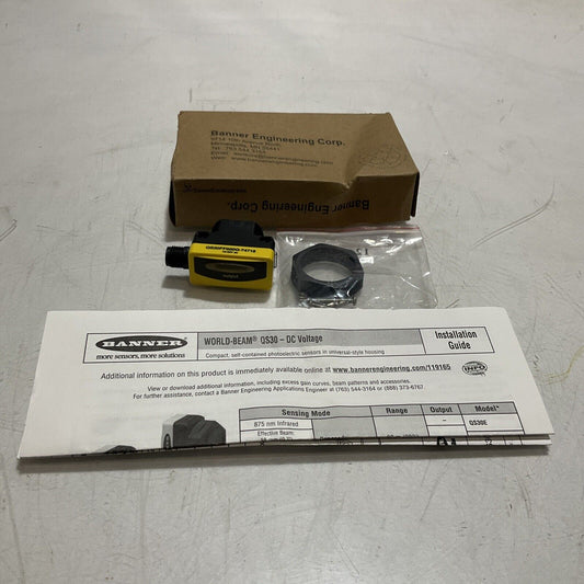 BANNER QS30FF600Q-74718 PHOTOELECTRIC PROXIMITY SENSOR U3S