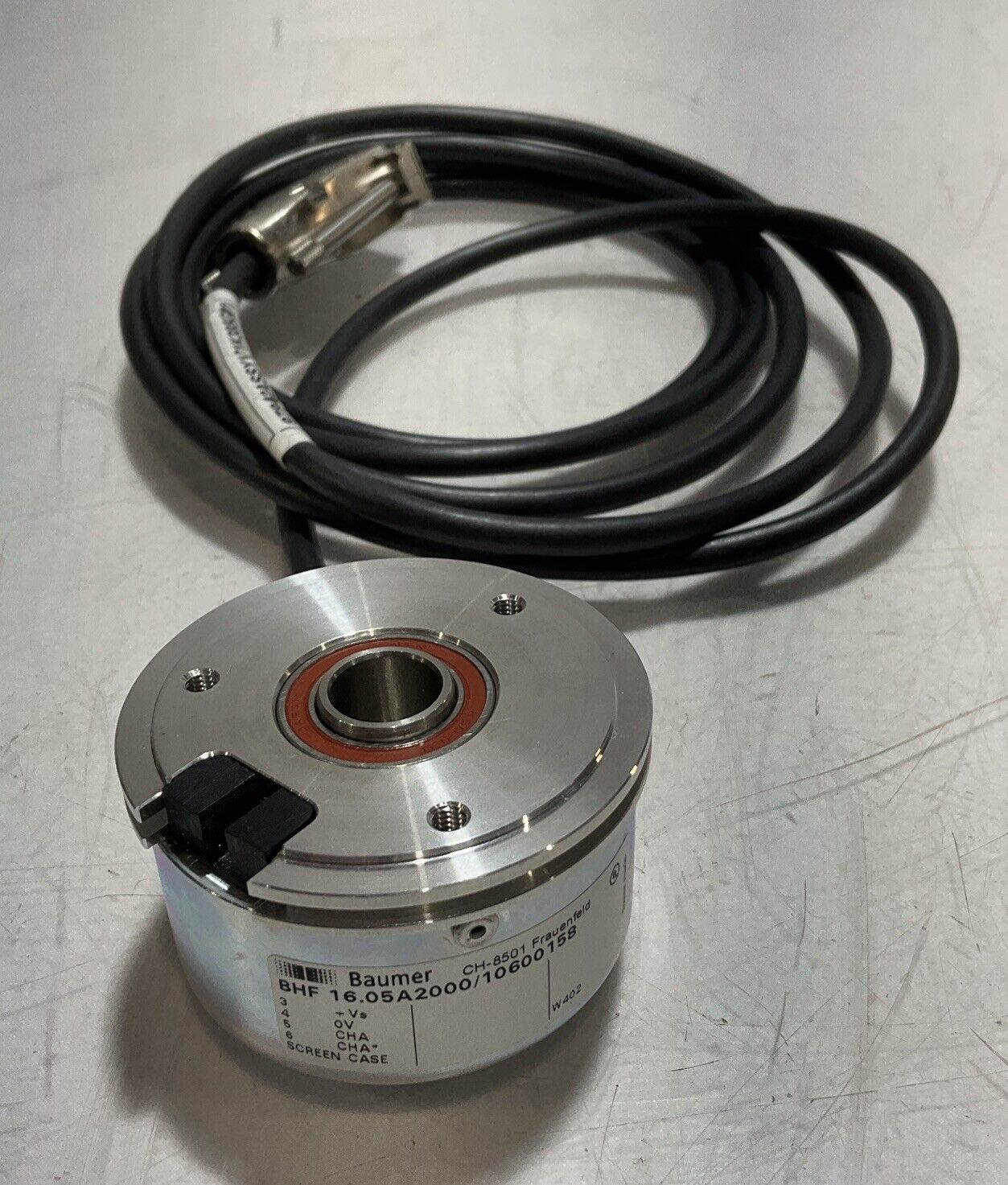 BAUMER CH-8501 BF16.05A2000/10600158 WIRED ENCODER ASSEMBLY  U3S