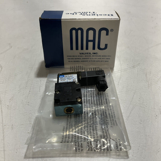 MAC 46A-AA1-JDE0-1KA PNEUMATIC SOLENOID VALVE 24 VDC 1.8 W U3S
