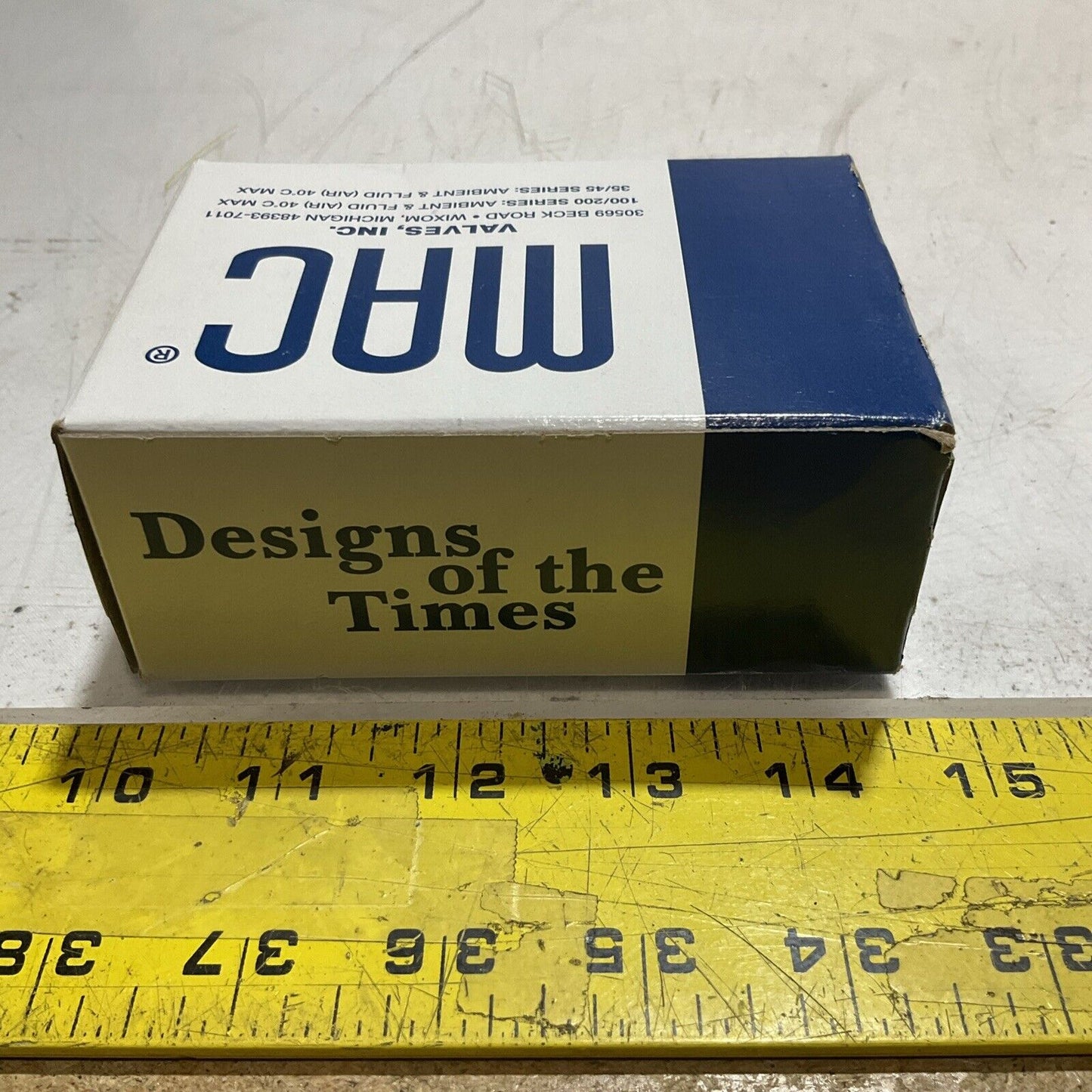 MAC 46A-AA1-JDE0-1KA PNEUMATIC SOLENOID VALVE 24 VDC 1.8 W U3S