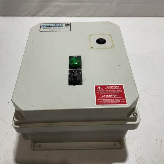 VYNCKIER GE-CE0610HPT ENCLOSED INDUSTRIAL CONTROL PANEL 460V 3P 60HZ U3S