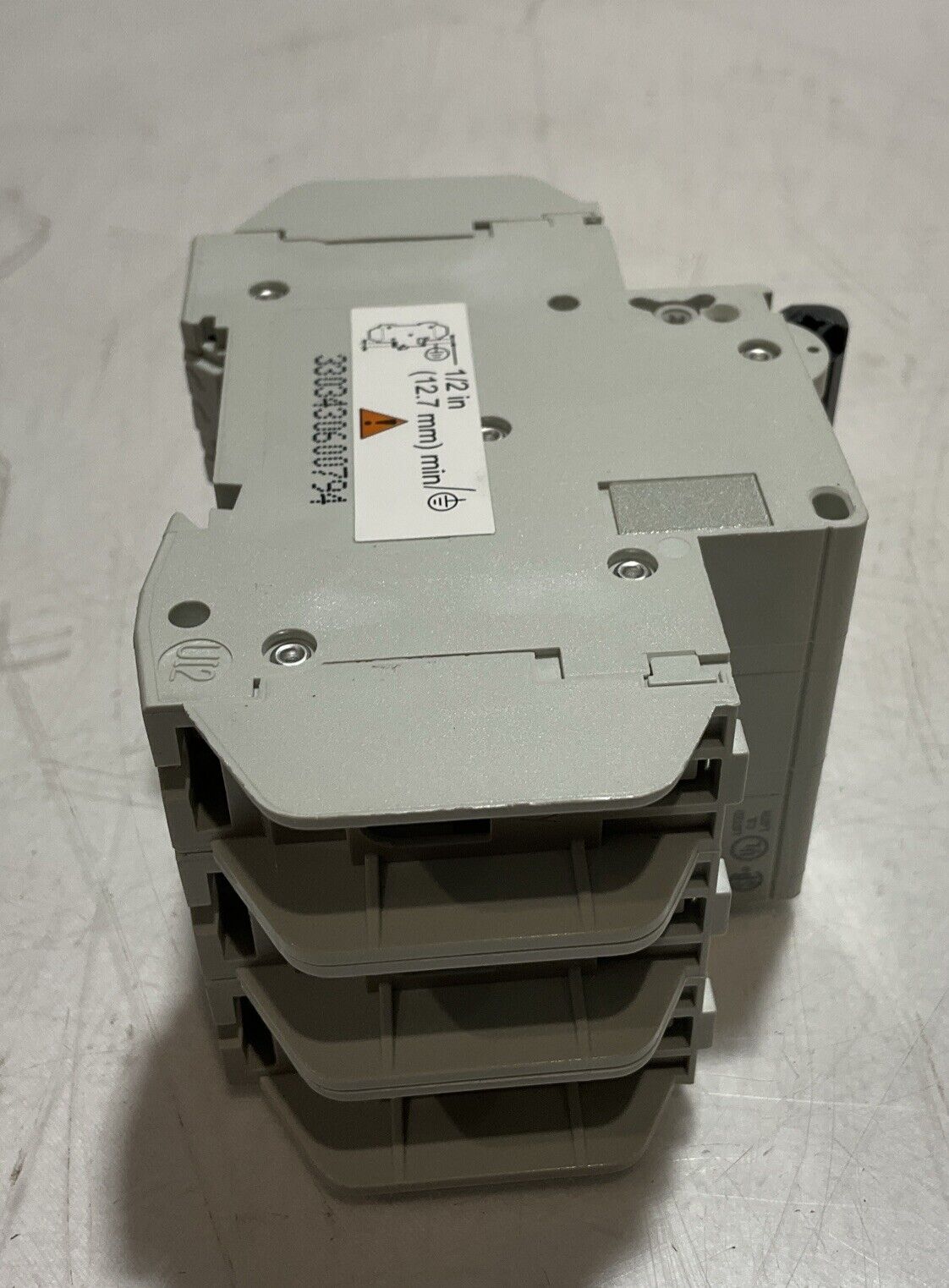 SCHNEIDER ELECTRIC 60179 MINI CIRCUIT BREAKER 3P 15A 240V MULTI 9 U3S