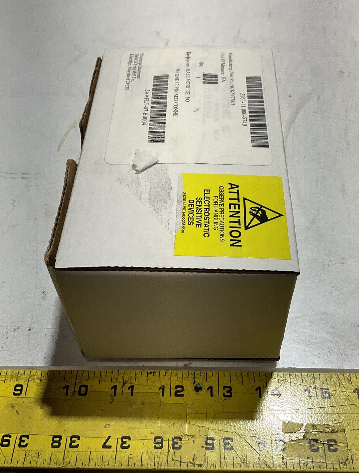 TURCK BL67-B-1M23-19 OUTPUT BASE MODULE W/ 19-PIN M23 CONNECTOR U3S