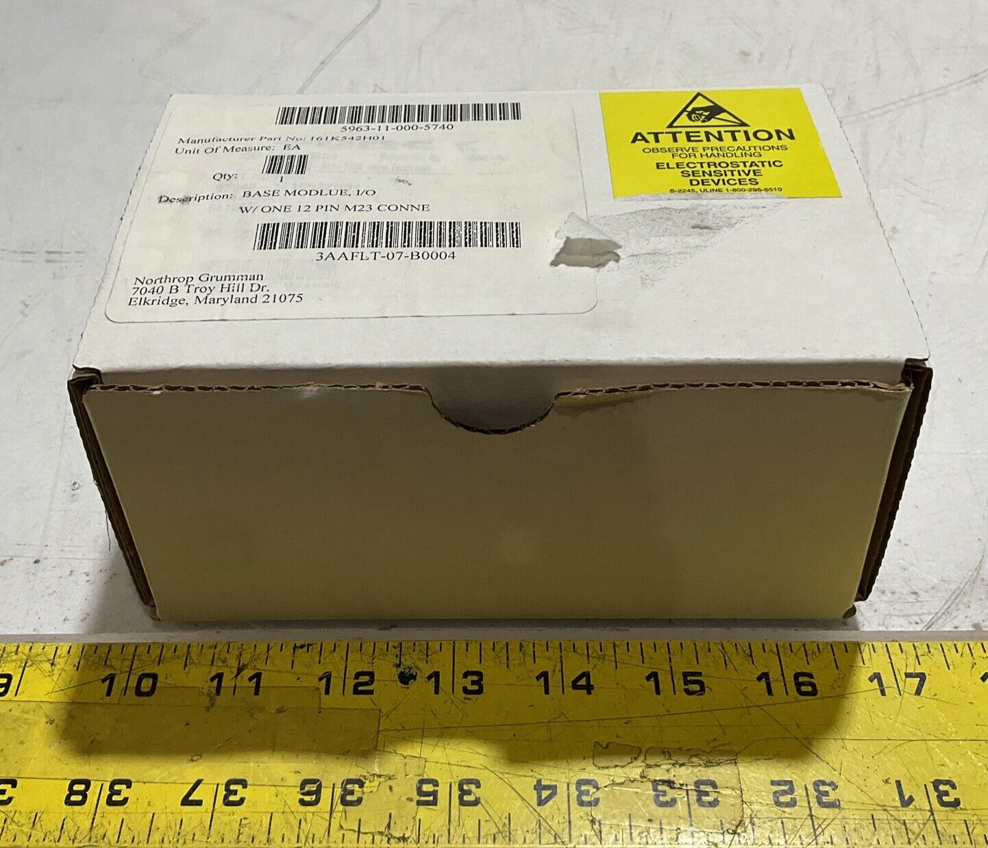 TURCK BL67-B-1M23-19 OUTPUT BASE MODULE W/ 19-PIN M23 CONNECTOR U3S