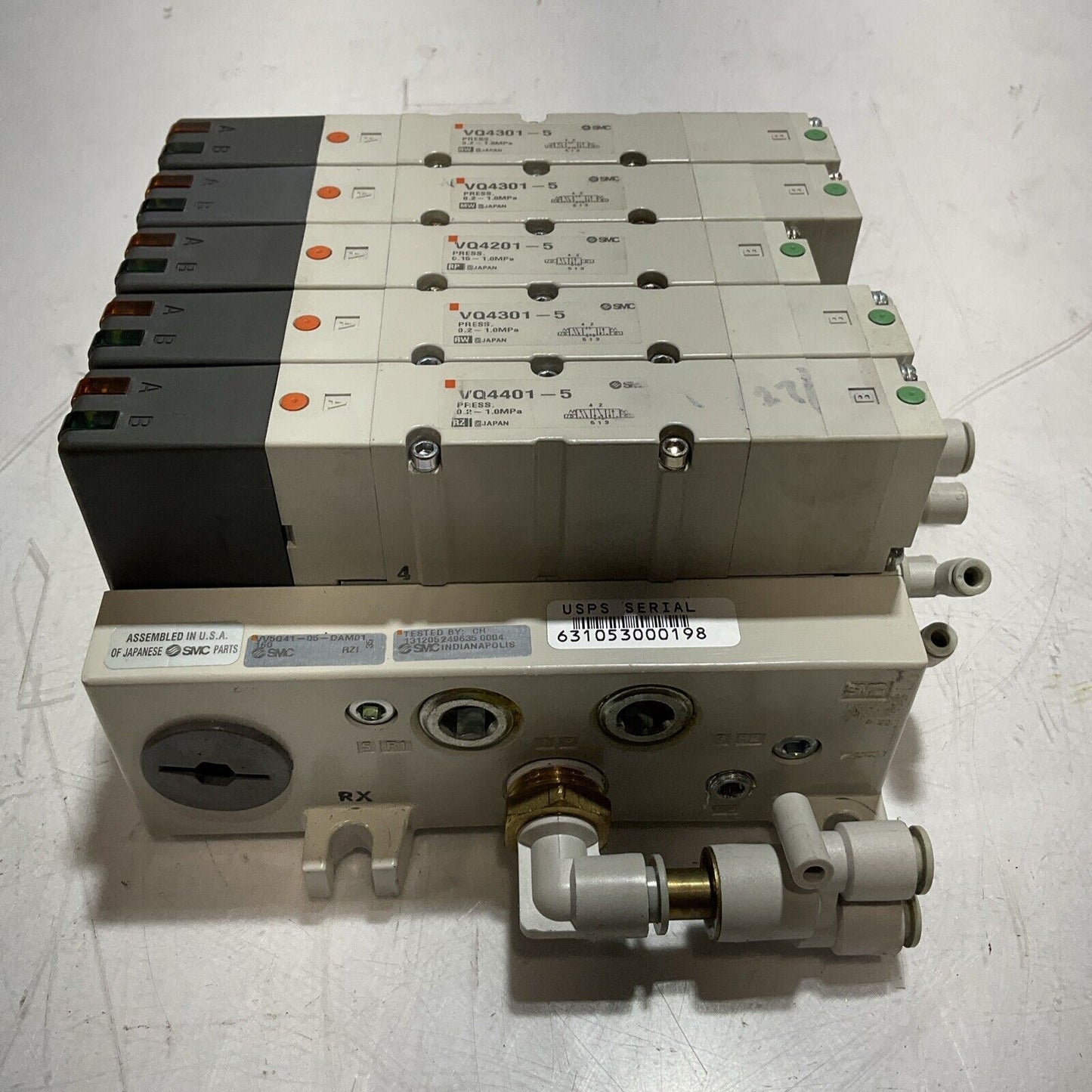 SMC  VQ4301 MANIFOLD ASSY  U3S