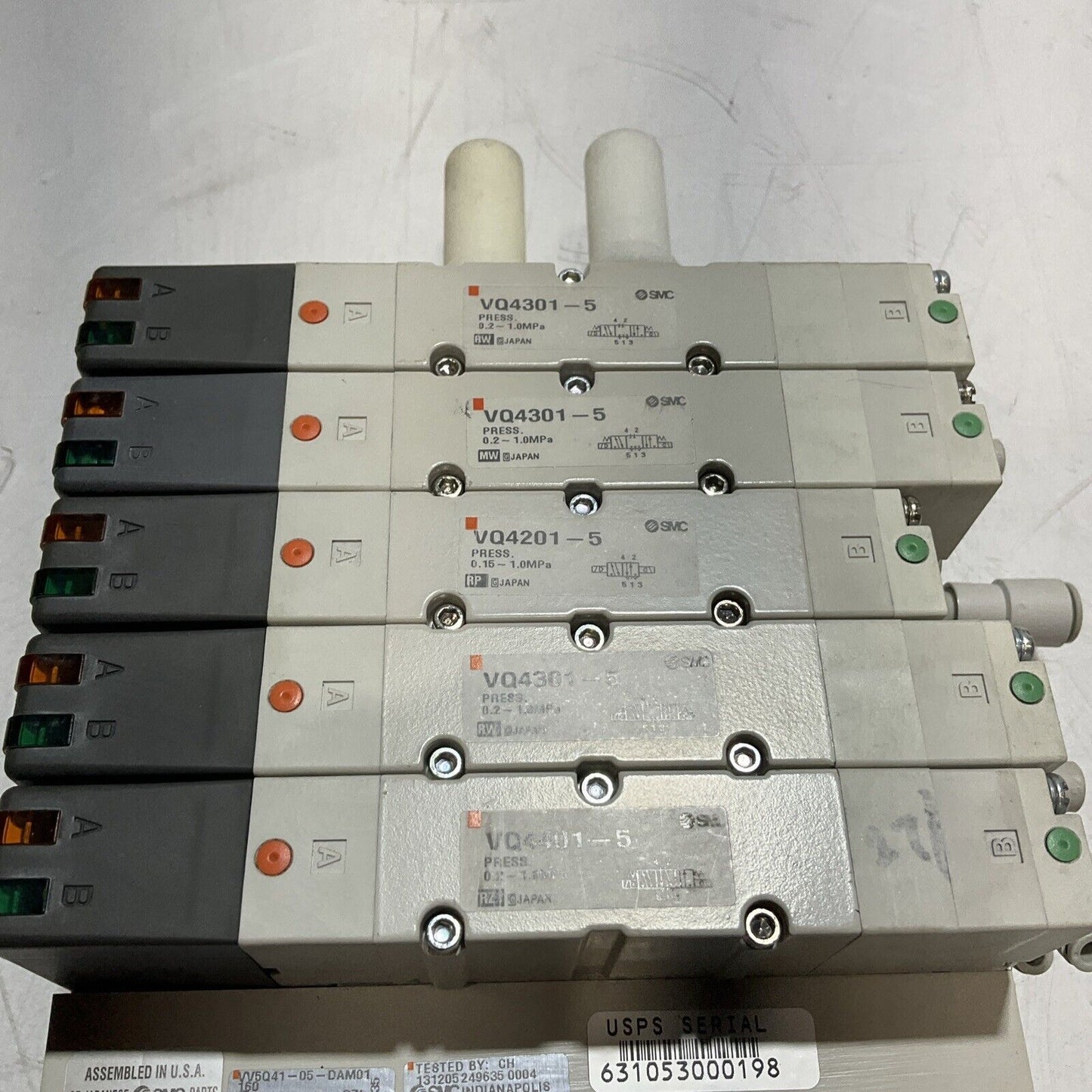 SMC  VQ4301 MANIFOLD ASSY  U3S