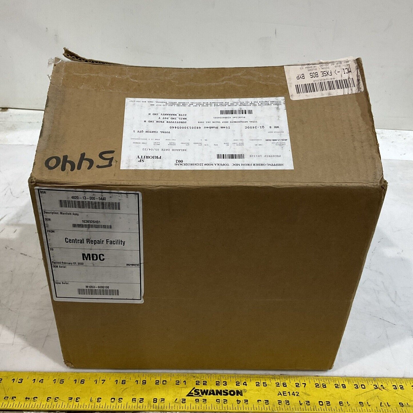 SMC  VQ4301 MANIFOLD ASSY  U3S