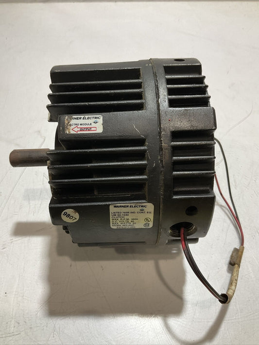 WARNER ELECTRIC UM50-1040 ELECTRO MODULE  FACE CLUTCH 3600 RPM U3S