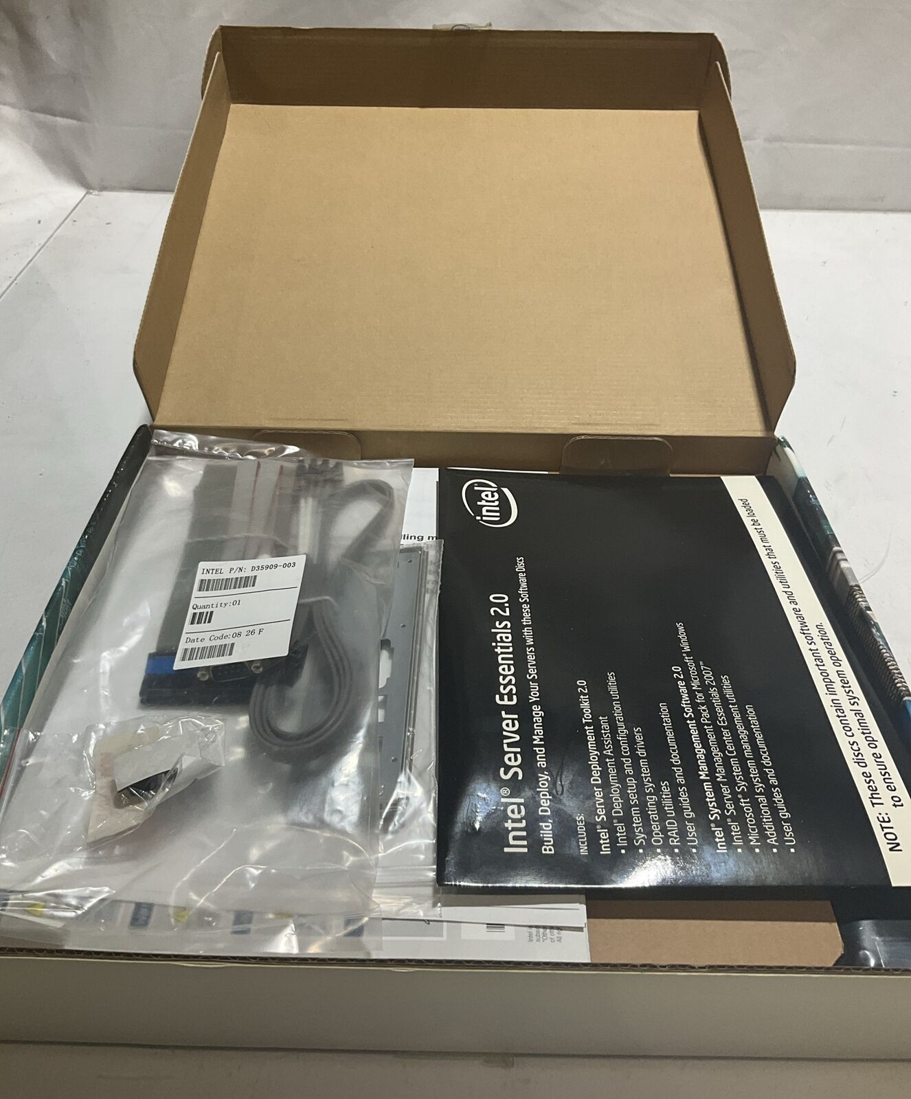 INTEL S5000XVN FOR MULTI-CORE INTEL XEON PROCESSOR U3S