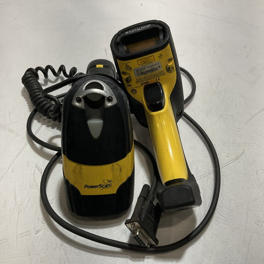 DATALOGIC POWERSCAN N263 D8530 INDUSTRIAL BARCODE SCANNER  LOT OF 2 U3S