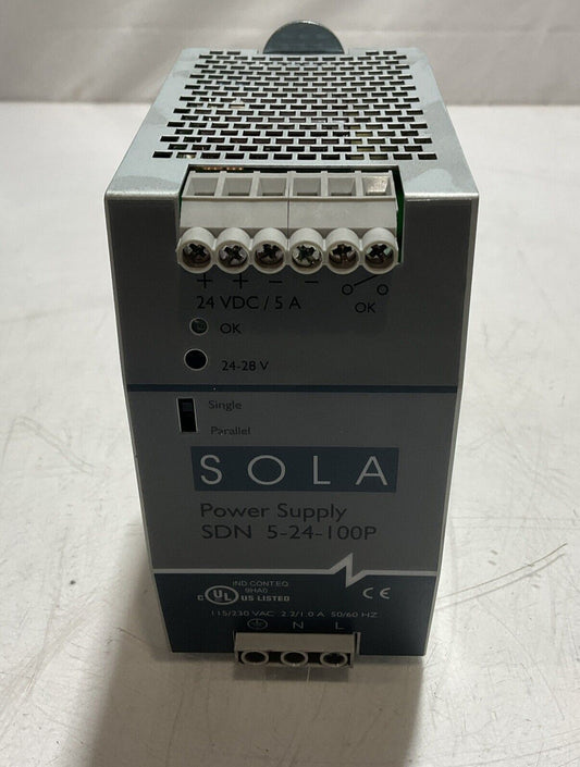 SOLA SDN5-24-100P MODULE POWER SUPPLY  U3S