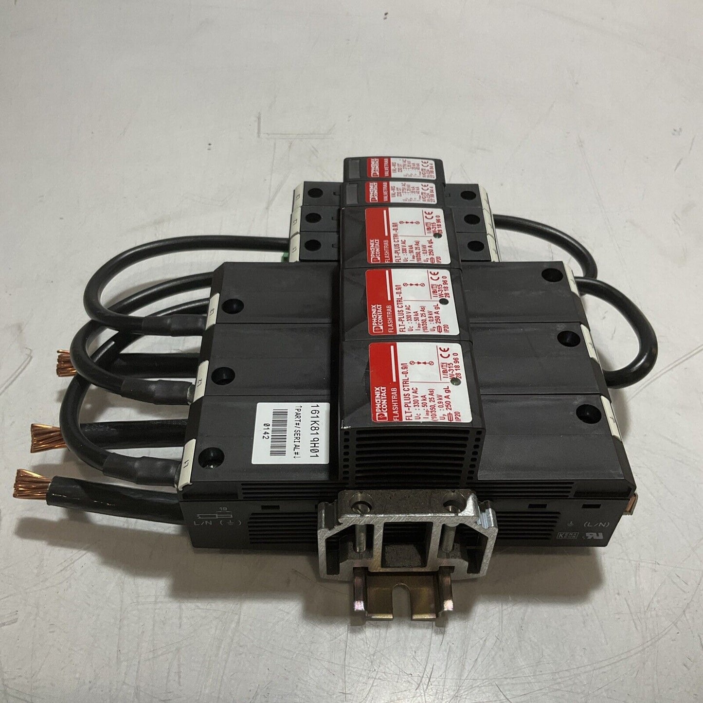 PHOENIX CONTACT 5603415 SYS FT+CT-VAL 208/120 LIGHTING ARRESTER TVSS SYSTEM U3S