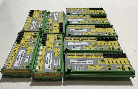 CONVEYTRAX 0X43535243 CANOPEN ROLLER SPEED CONTROL  LOT OF 9  U3S