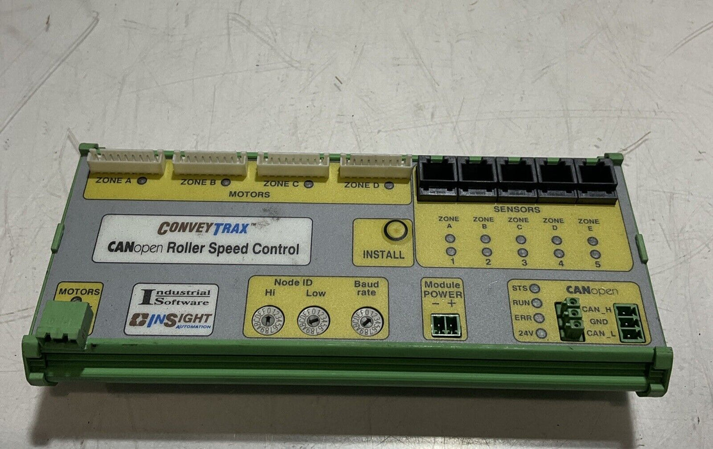 CONVEYTRAX 0X43535243 CANOPEN ROLLER SPEED CONTROL  LOT OF 9  U3S