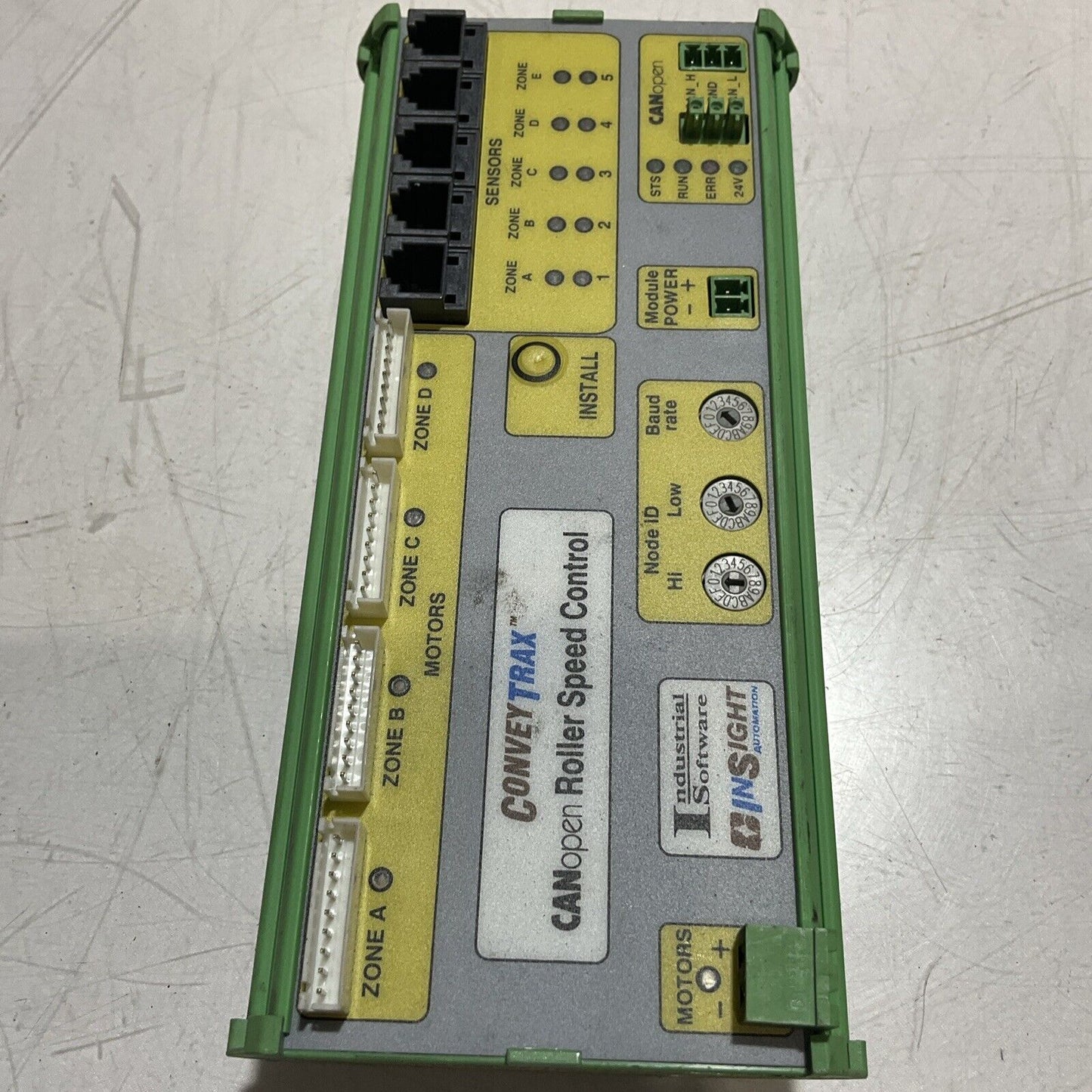 CONVEYTRAX 0X43535243 CANOPEN ROLLER SPEED CONTROL  LOT OF 9  U3S