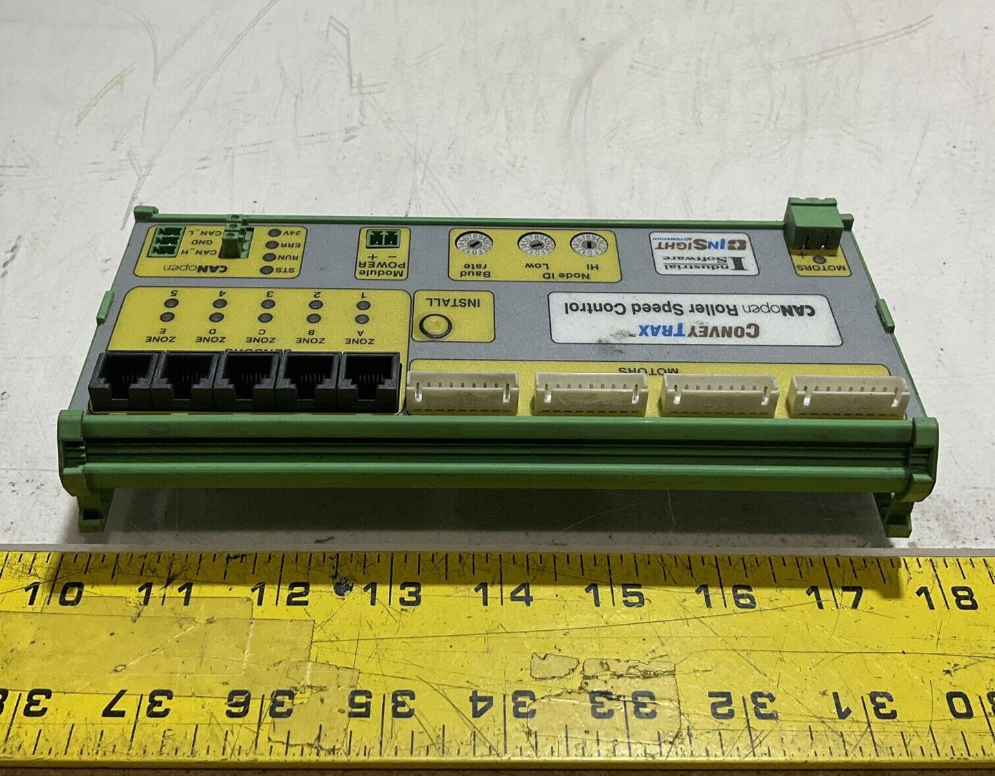 CONVEYTRAX 0X43535243 CANOPEN ROLLER SPEED CONTROL  LOT OF 9  U3S