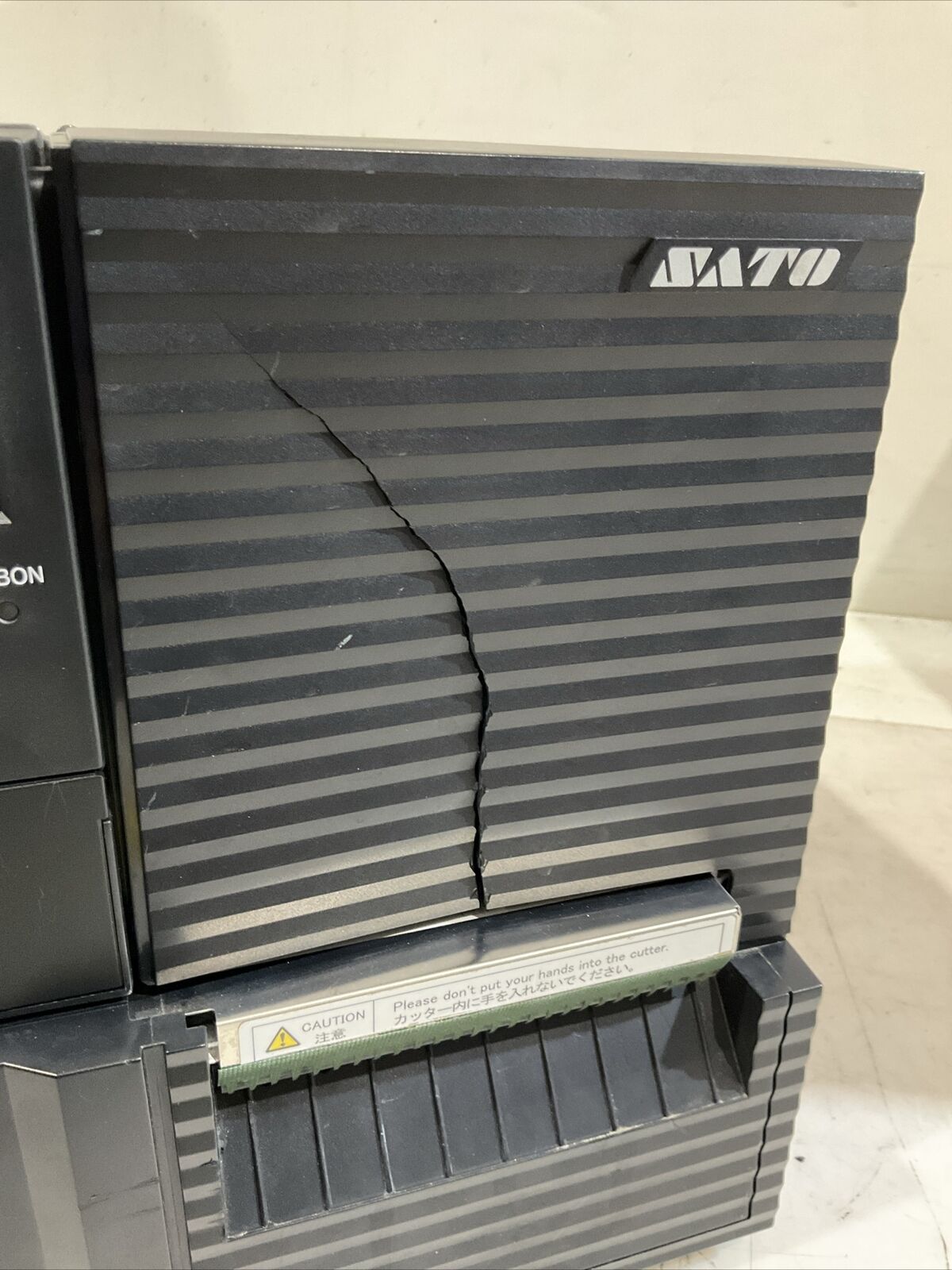SATO GT408E BAR CODE PRINTER 240V 1.5A 50/60 HZ U3S