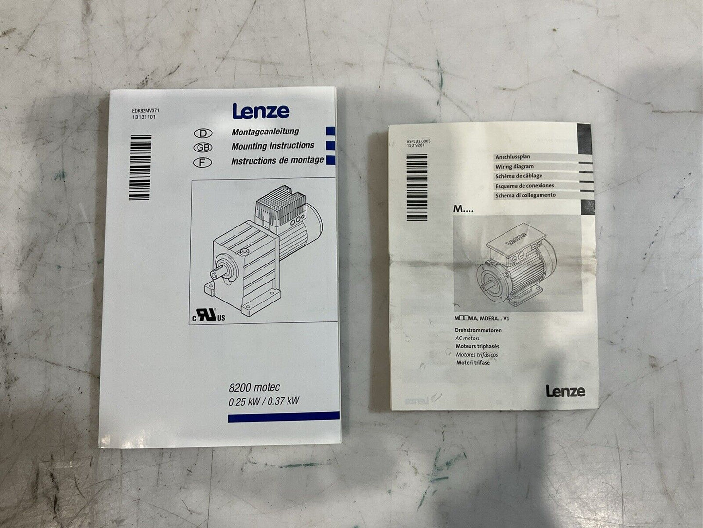 LENZE GKR04-2E VBR 071C32 MDEMAXX071-32C0U GEARBOX MOTOR U3S