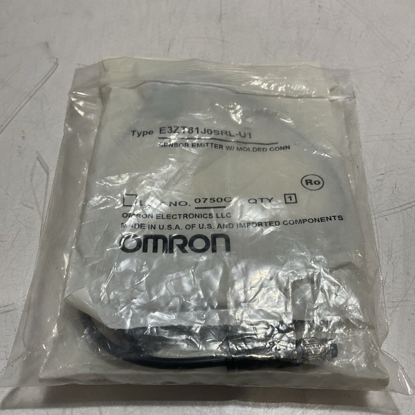 OMRON E3ZT81J0SRL-U1 PHOTOELECTRIC SENSOR LOT OF 5 U3S