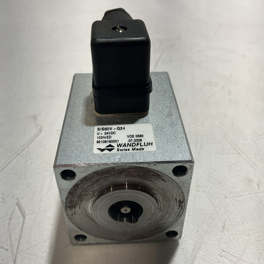 WANDFLUH SIS60V-G24 PNEUMATIC SOLENOID VALVE 24VDC U3S