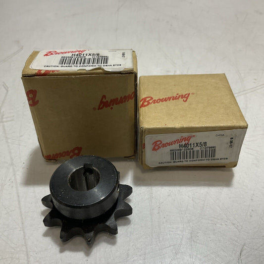 BROWNING H4011 x 5/8 SPROCKET 11 TEETH LOT OF 2 U3S