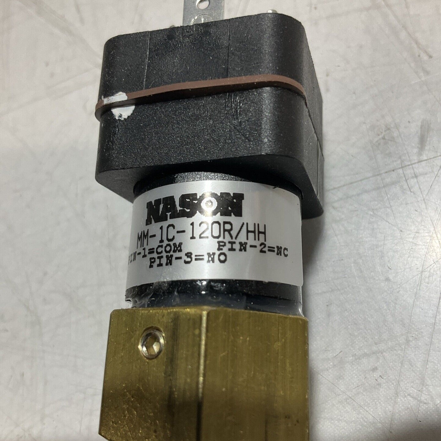 NASON  MM-1C-120R/HH SINGLE POLE DOUBLE THROW SWITCH PRESSURE U3S