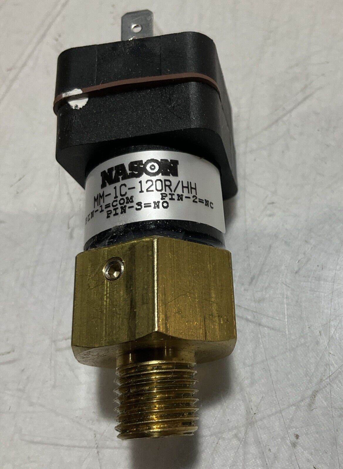 NASON  MM-1C-120R/HH SINGLE POLE DOUBLE THROW SWITCH PRESSURE U3S