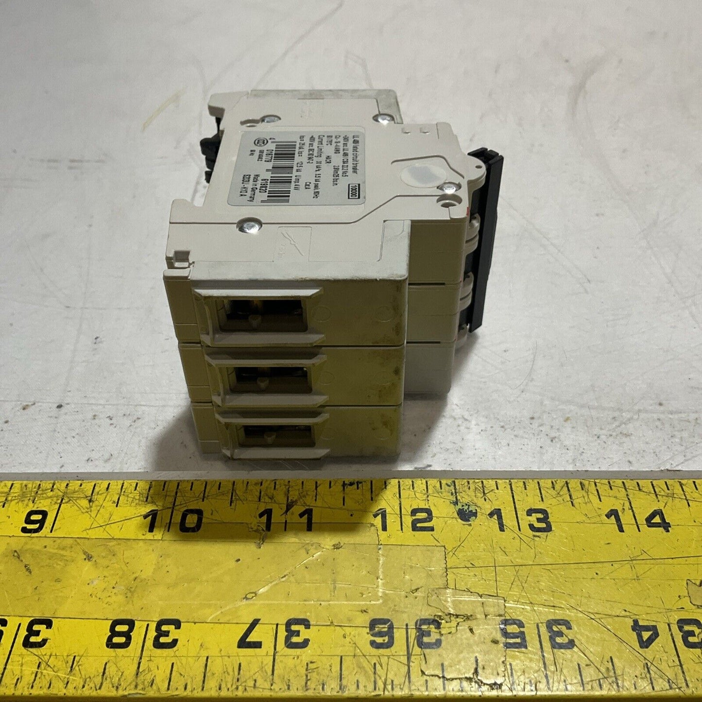 ABB S203UK10A CIRCUIT BREAKER  3 POLE UNIT S 203 U K 10 A 24V  50/60 HZ U3S