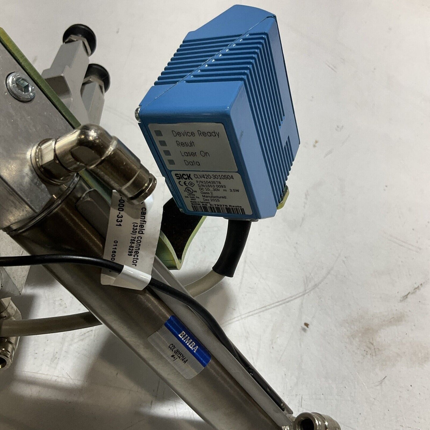 BIMBA SICK  PT-060090-A1C1MT ROTARY ACTUATOR  CPT-01927-A CLV420-3010S04 U3S