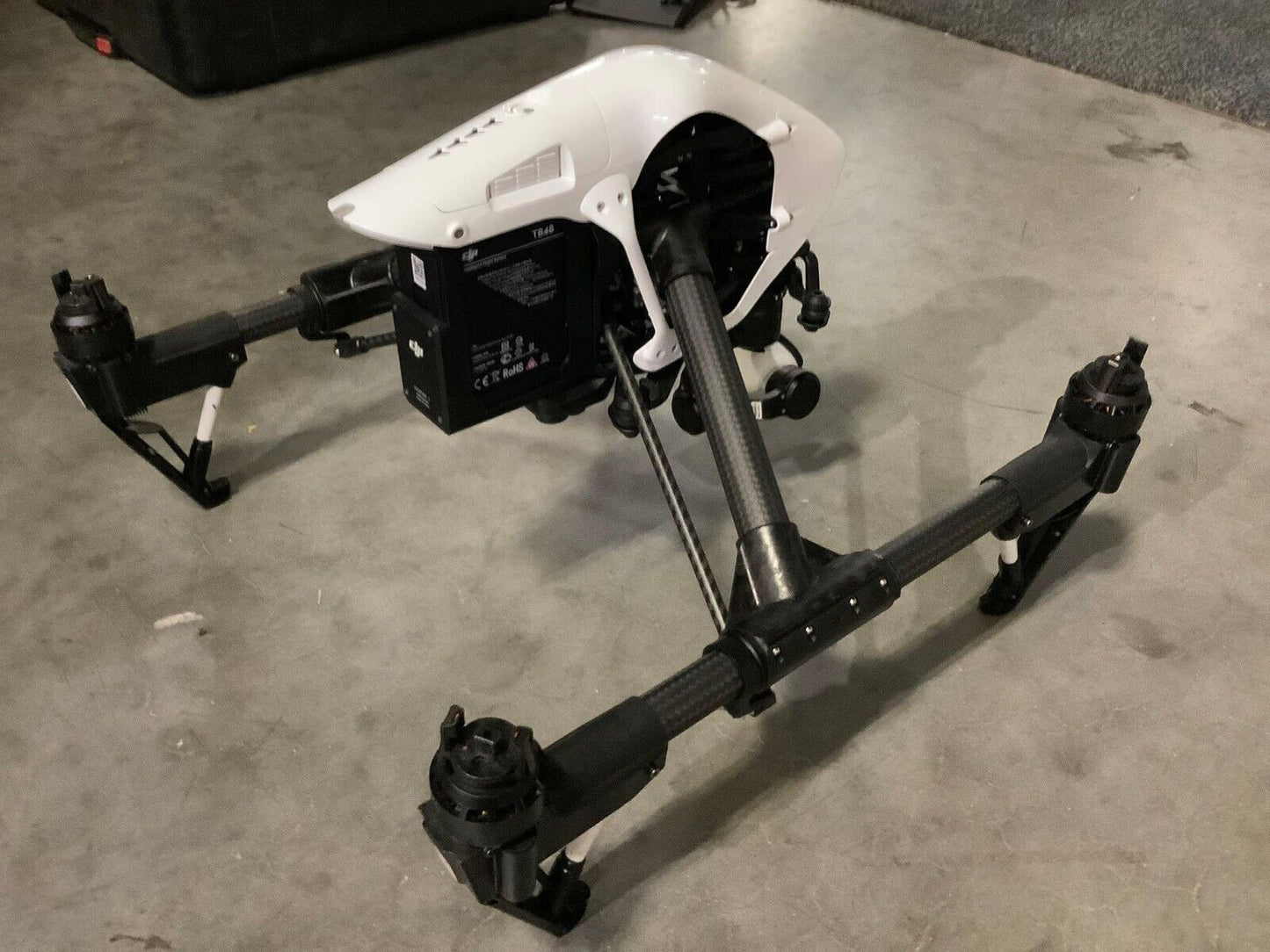 DJI INSPIRE 1 DRONE MODEL T601 WITH GO PROFESSIONAL CARRYING DJI INSPIRE 1 DRONE MODEL T601 WITH GO PROFESSIONAL CARRYING