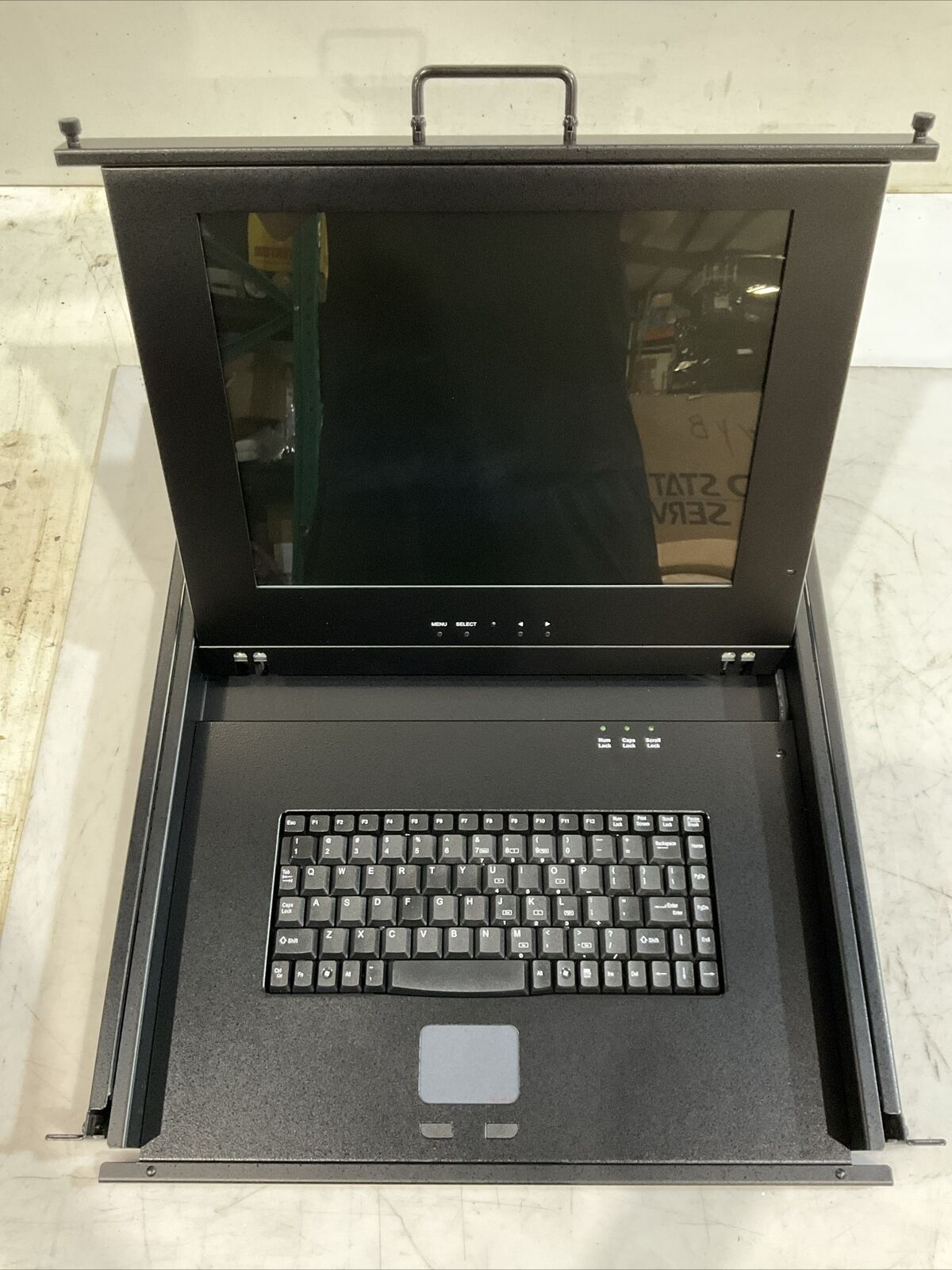 MACASE RM-KI-P1UKMV RACK MOUNT MONITOR 15IN U3S