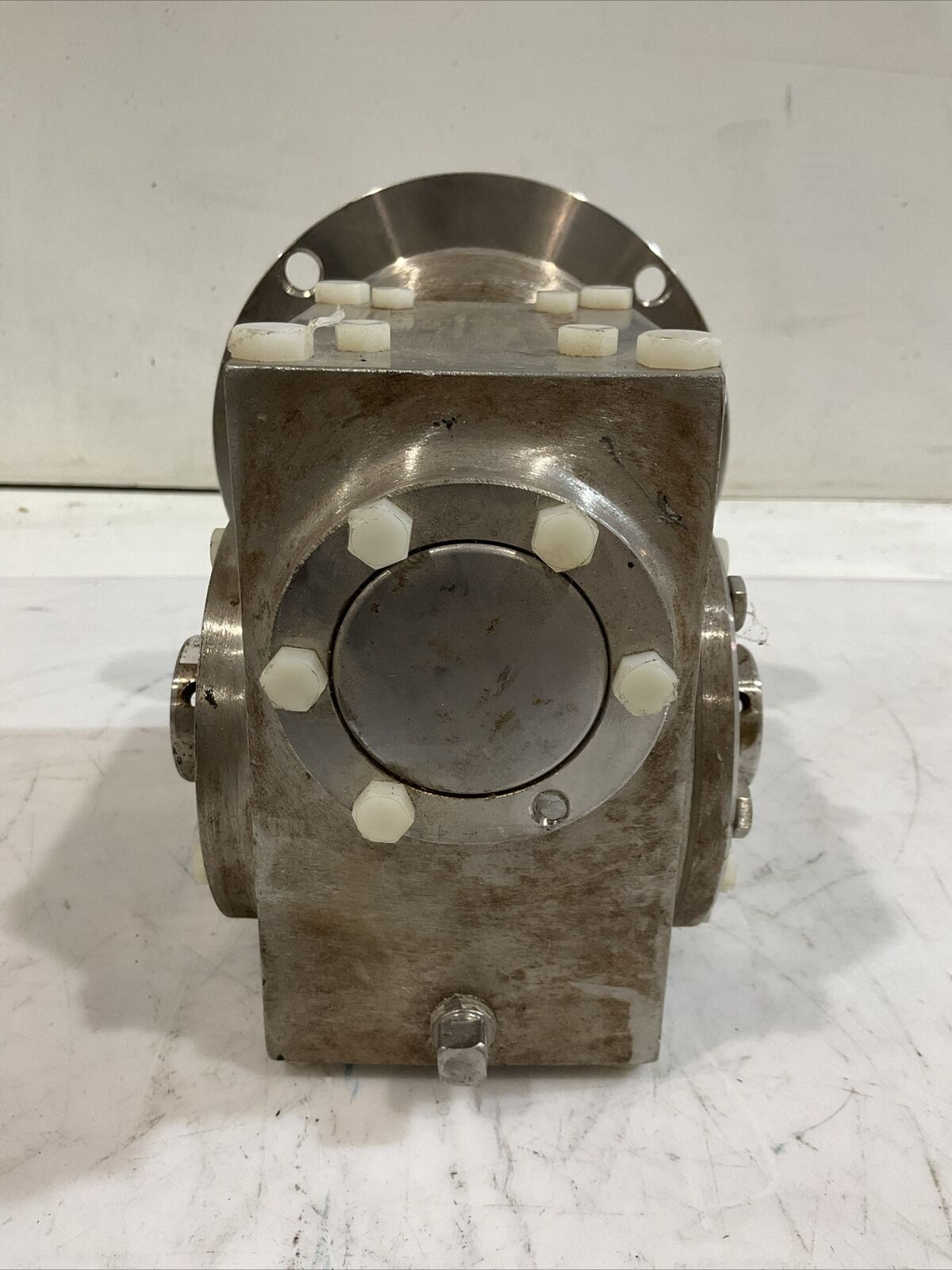 GROVE GEAR SS-HMQ-818-15-H1-56-12 RIGHT ANGLE GEAR BOX REDUCER 15:1 RATIO U4M