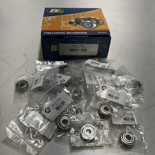 BL  626ZZPRX  PRECISION  BEARING LOT OF  25 R7T