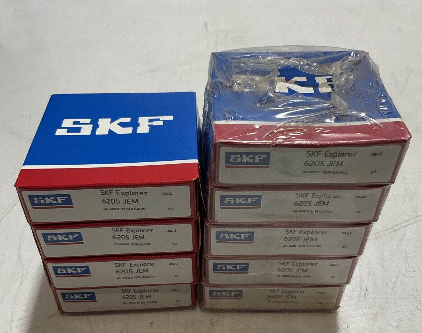 SKF  6205JEM EXPLORER  DEEP GROVE ROLLER  BEARING LOT OF 9 R7T