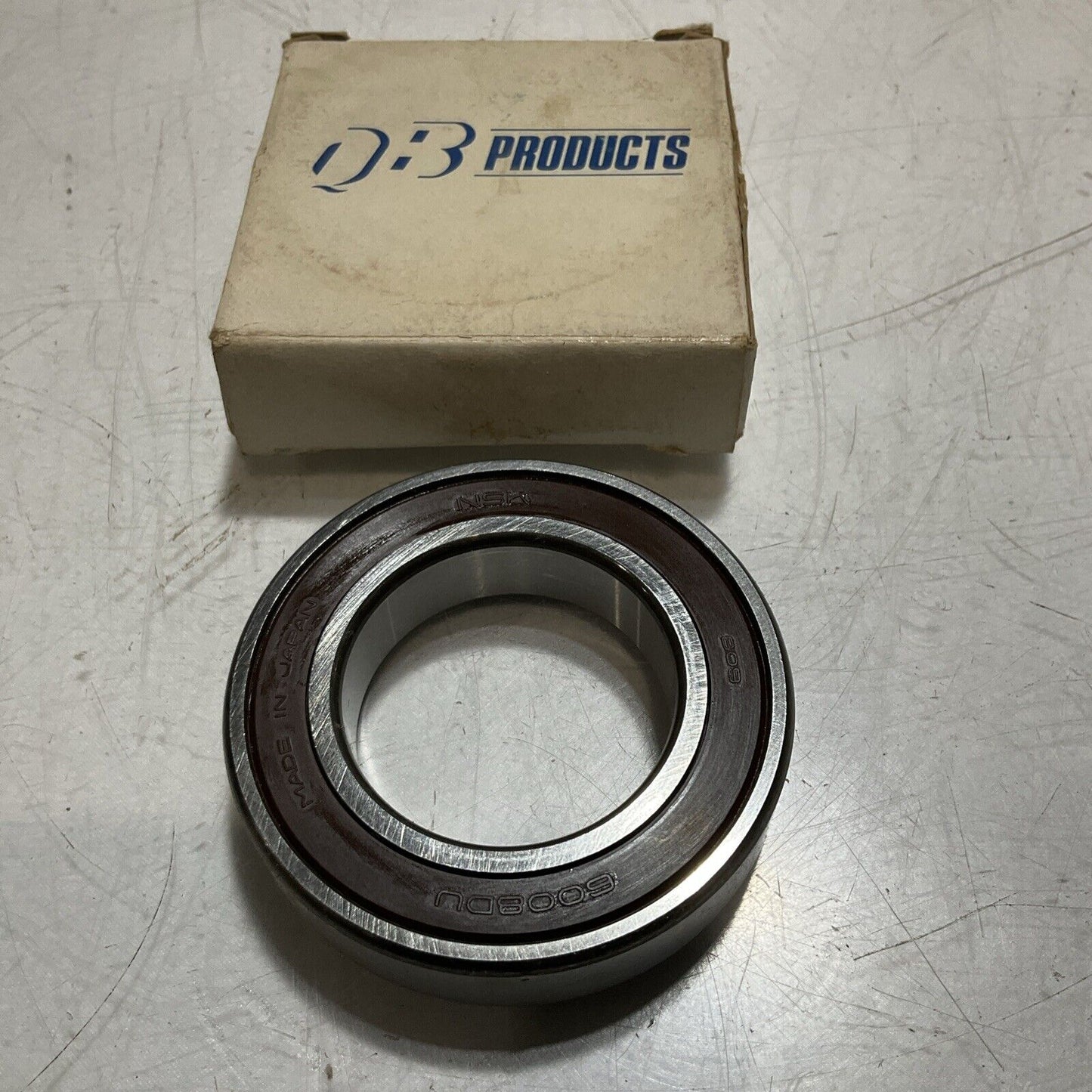 NSK 6008DU DEEP GROOVE RADIAL BALL BEARING R7T