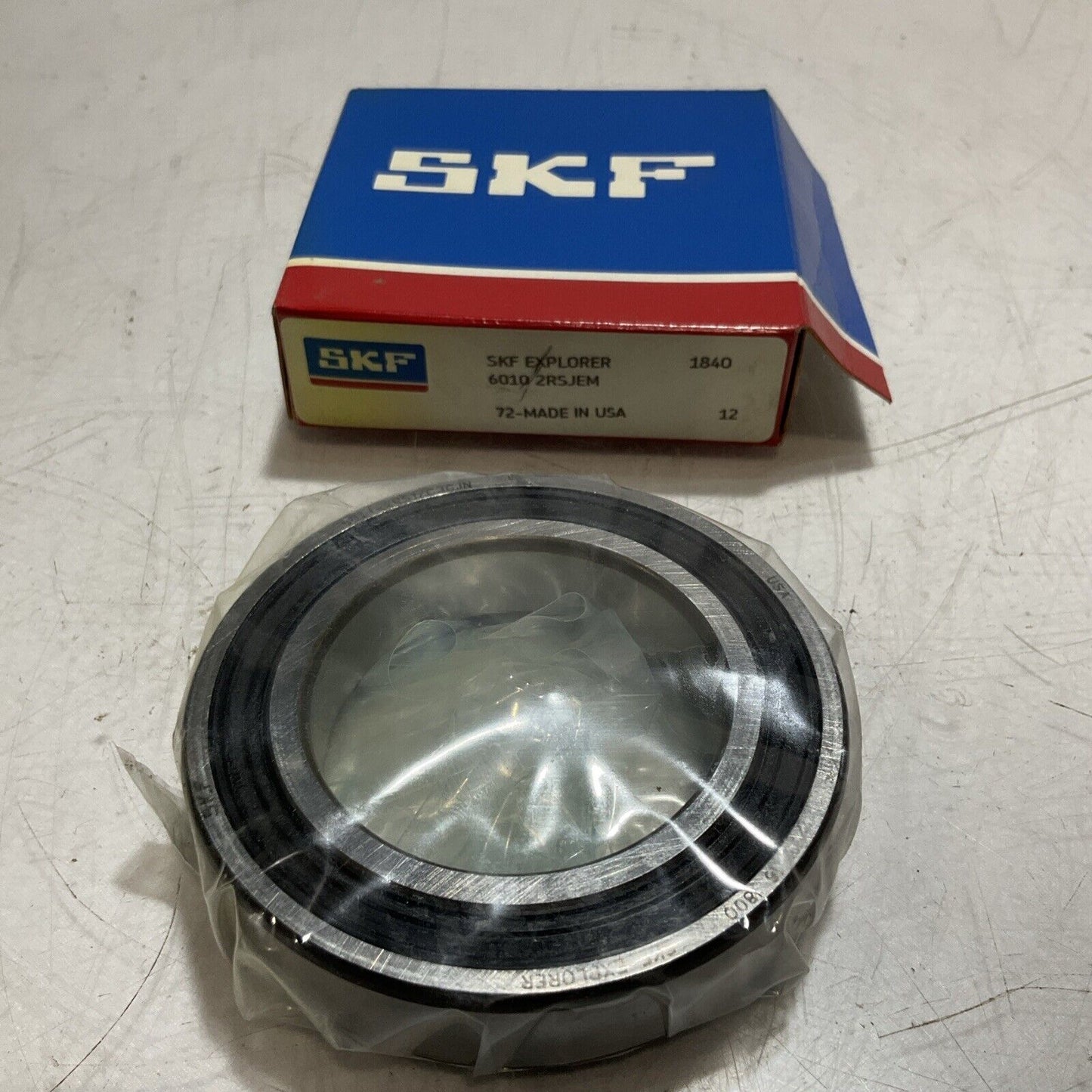 SKF  60102 RSJEM  EXPLORER  ROLLER BEARING LOT OF 10 U3S