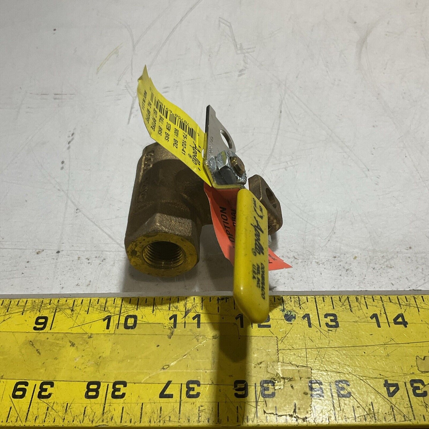 APOLLO 75-102-41 COMBRACO BALL VALVE W/LOCK DRAIN BRASS U3S