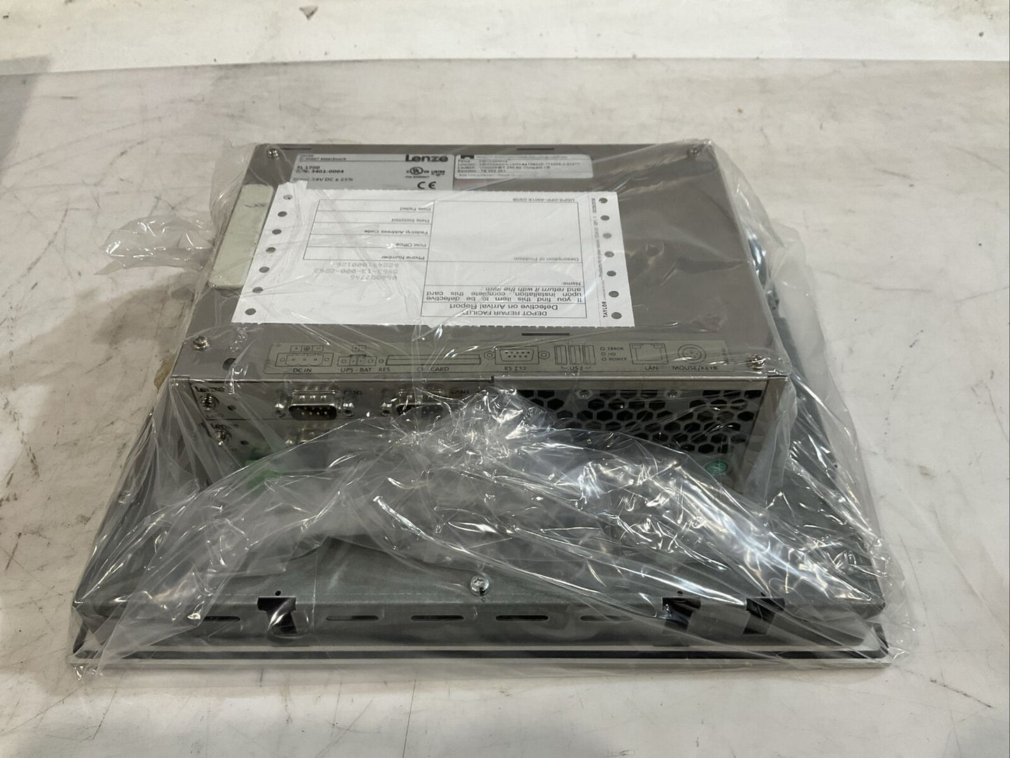 LENZE EL 1700 3401-0004 OPERATOR INTERFACE TOUCHSCREEN U3S