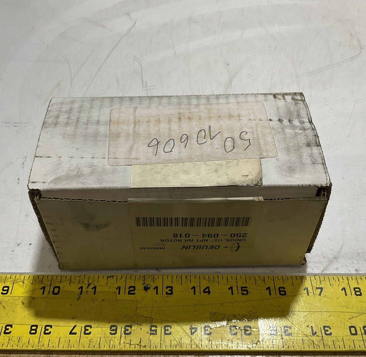 DEUBLIN 250-094-018 M862540 1/2 NPT RH ROTARY UNION N3M