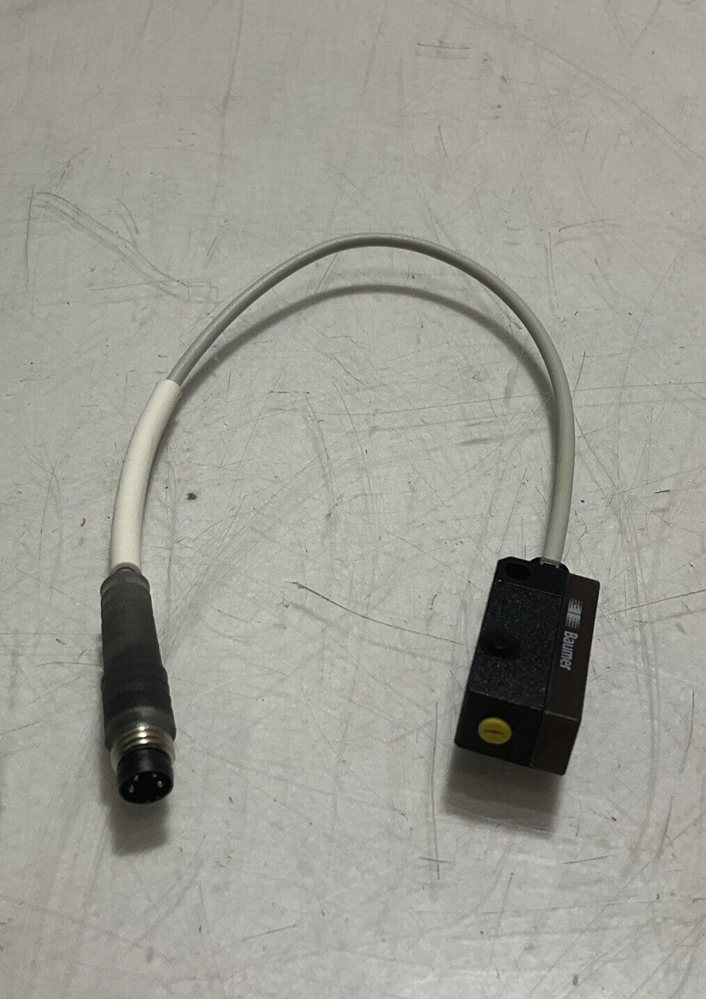 BAUMER FHDK 10P1412/KS35A DIFFUSE PHOTOEYE PHOTOELECTRIC SENSOR ASSEMBLY U3S